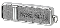 PEN-drive silver (ślubna edycja)